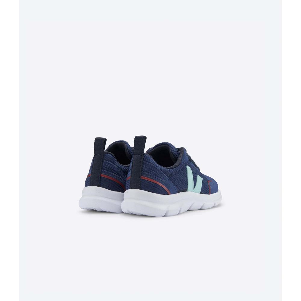 Veja CANARY B-MESH NAUTICO Kids' Shoes Navy | NZ 766QMA